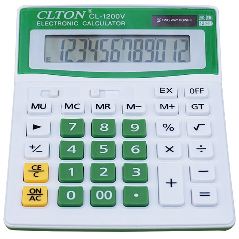 Calculator de birou color 12 digiti CL-1200V